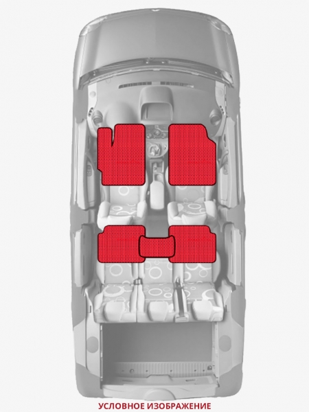 ЭВА коврики «Queen Lux» стандарт для Volkswagen Thing
